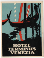 Hotel Terminus Venezia - & Hotel, Label - Etiquettes D'hotels
