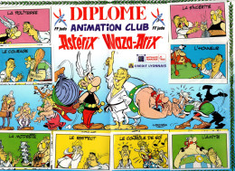 DIPLÔME FF Judo ANIMATION CLUB Astérix WAZA-ARIX Complet Avec Images - Autres & Non Classés