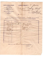 COMPTOIR NATIONAL D'ESCOMPTE CLERMONT-FERRAND à Etienne DEHAY En 1910 - Unclassified