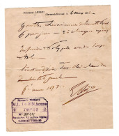 Ordonnance Du 6 Mars 1893 Par Docteur LEDRU De CLERMONT FERRAND . Pharmacie TOURAUD Succ; ROBIN - Non Classés