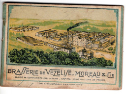 Brasserie De VEZELISE . MOREAU & Cie . Carnet Publicitaire - Advertising