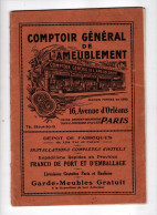 COMPTOIR GENERAL De L'AMEUBLEMENT . Catalogue Et Lettre De Liquidation Signée P.P LEVITAN En 1923 - Publicités