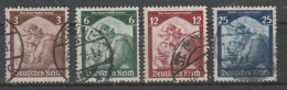 1934  - RECH  Mi No 565/568 - Oblitérés