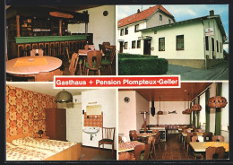 AK Schleiden-Scheuern /Eifel, Gasthaus Und Pension Plompteux-Geller  - Schleiden