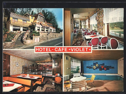 AK Blankenheim /Ahr, Hotel & Cafe Violrt, Kölner Strasse 7  - Andere & Zonder Classificatie