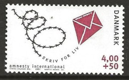 Denmark 2001 40th Anniversary Of Amnesty International Mi  1270   MNH/**) - Unused Stamps