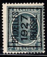 Typo 156A (BRUXELLES 1927 BRUSSEL) - O/used - Tipo 1922-31 (Houyoux)