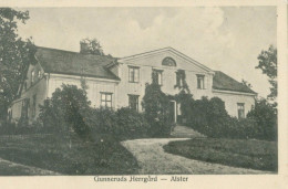 Alster (Värmlands Län); Gunneruds Herrgård (Manor) - Not Circulated. (Hilda Åsberg - Karlstad) - Zweden