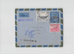1542 01  AIR MAIL REGISTERED  EXPERIMENTAL  PAKISTAN TO ITALY - Pakistan