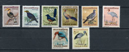 THAILAND 458/465 OISEAUX BIRDS   MNH - Thaïlande