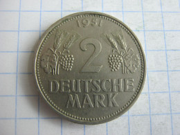 Germany 2 Mark 1951 D Pos.A - 2 Mark