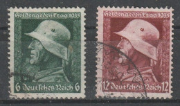 1934  - RECH  Mi No 569/570 - Used Stamps