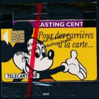 Télécartes France - Publiques N° Phonecote F201 - EURODISNEY Casting Center (50U - GEM Neuve) - 1991