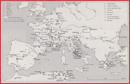 Art Romain. En Europe Et Afrique Du Nord. Rome. Antiquité. Larousse 1960. - Documents Historiques