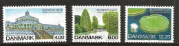 Denmark 2001 400th Anniversary Of The Botanical Garden, Copenhagen (2000   Mi  1267-1269   MNH/**) - Ungebraucht