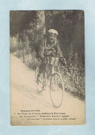 CP. Éditeur/ Charles CENTO Routier Tour De France Sur Bicyclette "Tricolore Gabriel Jullien". Réf. 7. Italie Puis France - Cycling