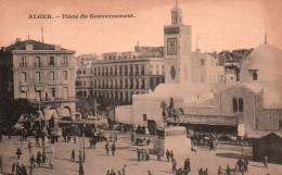 CPA - ALGER - Place Du Gouvernement - Edition Pub Chicorée Moka WILLIOT - Alger