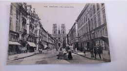 Carte Postale Ancienne ( AA10 ) De Orléans , Rue Jeanne D Arc - Orleans