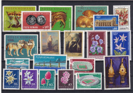 20 SEVERAL STAMPS FROM ROMANIA, THE STAMPS ARE STAMPED IN GOOD CONDITION - Gebraucht