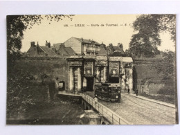 LILLE (59) : Porte De Tournai - E.Cailleux. - (tramway) - Tranvía