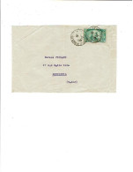 75 PARIS 120 Cachet Manuel S/ YT303 DELESSERT (caisse D'épargne) Seul S/ Devant De Lettre  291 - Storia Postale