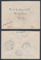 Inde British India 1942 Used Cover, Censor, F.P.O No. 135, Army, Military - 1936-47  George VI