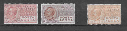 Italien - Selt./ungebr. Bessere LP-Werte Aus 1926/28 - Michel 232, 279/80!!! - Mint/hinged