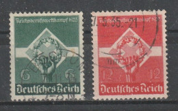 1935  - RECH  Mi No 571/572 - Used Stamps