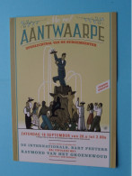 AANTWAARPE Openluchtbal Van De Burgmeester ( Uitnodiging 18/09 > Patrick Janssens ) Anno 19?? ( Zie / Voir SCANS ) ! - Antwerpen