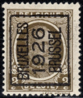 Typo 133A (BRUXELLES 1926 BRUSSEL) - (*)/mh - Typografisch 1922-31 (Houyoux)