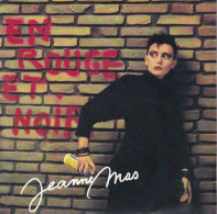 JEANNE MAS - FR SG  - EN ROUGE ET NOIR + PLUS FORTE QUE L'OCEAN - Other - French Music