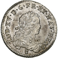 France, Louis XV, 1/3 écu De France, 1722, Rennes, Argent, TTB+, Gadoury:306 - 1715-1774 Luigi XV Il Beneamato