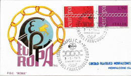 Fdc Roma: EUROPA (1971); Viaggiata; Annullo Speciale Napoli - FDC