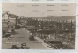 Shetland Postcard Scalloway Lerwick North Esplanade By JD Rattar 1930s Fishing Boats - Shetland