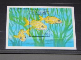 St.Vincent - 1993 Fishes Block (1) MNH__(TH-12486) - St.Vincent (1979-...)