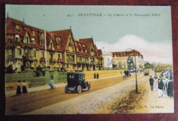 Cpa Deauville ; Le Casino Et Le Normandy Hôtel - Deauville