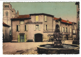 12 - MILLAU - Place De La Tine  (Hôtel De La Fontaine) - Millau