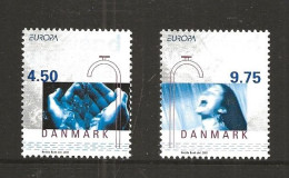 Denmark 2001 Europe: Life-Giver Water..  Mi  1277-1278   MNH/**) - Unused Stamps