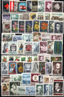 ÖSTERREICH, AUTRICHE,1965 -1968, GROSSES STEMPEL LOT AUF ALBUM SEITE, GESTEMPELT,  OBLITERE - Used Stamps