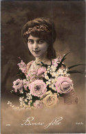 Carte    - Portrait De Femme ,  Bonne Fête          AQ956 Calife - Vrouwen