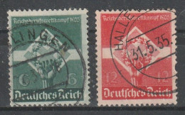 1935  - RECH  Mi No 571/572 - Gebraucht