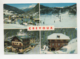 05. CPSM - CREVOUX - Hotel Le Parpaillon - L'annexe Et Les Pistes De Ski -  Multi Vues - Minis Photos - - Orcieres