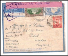 SOUTHERN RHODESIA - 1944 3d Blue Censored Use Of 'ACTIVE SERVICE' Letter Card At MOFFAT (**) - Africa (Varia)
