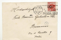 1565 02 OSTERREICH SALZBURG TO BRESSANONE - 1933 - Cartas & Documentos