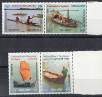 Bangladesh - 2015 - Traditional Boats  - Set Of 4 Stamps -  MNH. ( CP-60) ( OL 17/05/2022 ) - Bangladesh