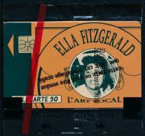 Télécartes France - Publiques N° Phonecote F203 - Jazz Vocal - Ella Fitzgerald (50U - SO3 NSB) - 1991