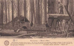Tervuren - Tervueren - Exploitation Forestière Dans Le Parc - Scieurs De Long - Pas Circulé - Belle Animation - TBE - Tervuren