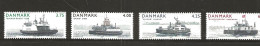 Denmark 2001 . Island Ferries.  "Bukken Bruse", Fejø. "Ourø",  "Hjarnø"  "Barsøfærgen", Aabenraa Mi  1291-1294  MNH/**) - Unused Stamps