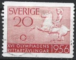 Sweden 1956. Scott #487 (U) Greek Horseman - Oblitérés