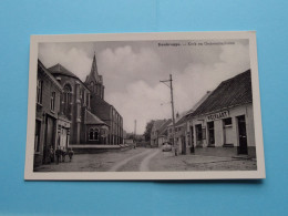 BAMBRUGGE - Kerk En Gemeenteplaats ( Edit.: Van Hemelrijck / E. Beernaert ) Anno 19?? ( Zie SCANS ) ! - Erpe-Mere